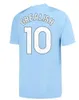 2023 2024 Haaland Mancheste Soccer Jerseys de Bruyne Sterling Mans Cities Mahrez Fan Fanser Версия Grealish Foden 21 22 23 24 25 футбольные рубашки детские комплект