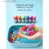 Sand Play Water Fun Magical Water Elf Toys Kits Kids Handmade Diy Creative Målning Kids Water Fun Toy Montessori Ocean Animal Gifts for Children L416