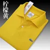 Männerpolos Brand Herren-Golfhemd, Sommersticke, bequem und atmungsaktiv, schnell trocknend klassisches kurzäräres Oberteil, gestricktes Hemd, Herren-T-Shirt