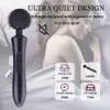 Power Dildo Av Vibrator Magic Wand for Women Clitoris Stimulator USB Rechargeable G Spot Massageur Sexy Toys for Adults 18