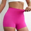 Pantalones cortos activos pantalones de seguridad altas lagua de encaje sin costura anti-exposición mini falda seca yoga interna