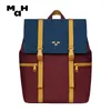 Sagnose da scuola Mah Fahion Women Backpack Men Laptop Middle Student Bag Travel