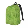 Rugzak mos mos print groene lagen student polyester reizen backpacks ademende moderne schooltassen rugzak