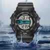 Armbandsur Waterproof Sport Watch Digital Clock Date Alarm Display Multifunktion Militär armbandsur Reloj Hombre