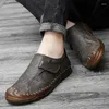 Casual schoenen Men Heren Loafers Kwaliteit Lederen flats mocassins Big Size 38-47