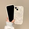 Casos de borboleta 3d para iPhone 15 Pro máximo 14 mais 13 12 11 fofo adorável lateral de onda tpu de moda Bling Bling à prova de choque da capa traseira da capa traseira do Seller Best8168