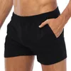 Underpants Comfortable Underwear Men Boxers Cotton Quick Dry Breathable Cueca Tanga Shorts Male Sleepwear Solid OR130