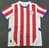 2024 25 Chemise personnalisée personnalisée personnalisée paraguay National Team Football.