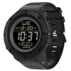 Montre-bracelets en plein air Watch Watch Stophatch ALARME ALARME Student Glow-in-the Dark Men's Electronic - Iproof