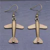 Dangle Earrings Fashion Accessoriesレトロシンプルな高品質旅行お土産飛行機ペンダントジュエリーギフト