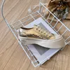 Casual Shoes Designer Shoes Womens Platform Vintage Trainers Sneakers Gold Silver Pet Up Kardborrstorlek 36-40 Klassisk bekväm GAI-gratis frakt