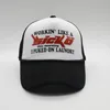 Vintage Sicko Street Letter Trucker Hat Ian Connor Sicko Mesh Hats 3D Print Baseball Cap Hip Hop Decoration Caps 240419