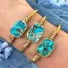 Boho Burquoise Bar Bar Bracelet Bracelet Женщины свадебные ювелирные изделия ручной работы подружки невесты.