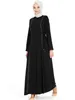 Ramadan vrouwen zwarte volledige lengte Abaya moslim bescheiden jurk islamitische kalkoen Marokkaanse Dubai Kaftan jurk Arabische boerka-kleding S-XL240416