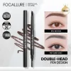 Versterkers focallure 3 kleuren wenkbrauw potlood precieze wenkbrauw eyeliner Langdurige waterdichte blond blond bruin oog wenkbrauwen make -up cosmetica tools