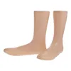 Plaques décoratives 2 PCS Pied Moule de moule Hosiery Hosiery Dispose Halder chaussettes modèles chaussures de civière mannequin robe en plastique pour dames