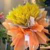 Kwiaty dekoracyjne 50 szt. Naturalny pszenica Suszę Suszona na przyjęcie weselne sztuczna dziewczyna 18 roślin wystrój domu