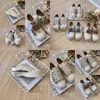 2024 Casual Shoes Designer Shoes Womens Platform Vintage Sneakers Gold Silver lace up Velcro size 36-40 Classic Comfortable GAI Free shipping