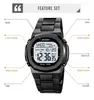 Relógios de pulso skmei marca original sport digital relógios homens countdown timer crono alarme back lightwatch relógio impermeável relloj hombre