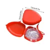 First Aid Supply 1Pc Artificial Respiration One-Way Breathing Valve Mask First Aid CPR Training Breathing Mask Protect Rescuers Mask Accessories d240419