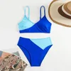 Traje de baño de bikinis sexy para mujeres Two Pieces Empuje hacia arriba de la cintura alta Bikini Trajes de baño