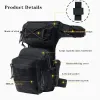 Packs Sac à jambe tactique Sac à outil d'utilité en nylon durable Pack Pack Adjustable Military Eco Taist Outdoor Hunting Multifonctional Sacs