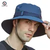 Berety 2024 Męskie i kobiety rybakowy kapelusz na zewnątrz oddychający oddychający rybołówstwo wspornikowe krem ​​przeciwsłoneczny szerokość pokrycia twarz UV