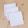 40 cm Baumwoll weiße Taschentuch
