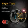 Yoyo Professional Magic Yoyo N11 Aluminiumlegierung Metal Yoyo 8 Ball KK Bequem mit Spinnschnur für Kinder