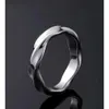 Titanium Steel Mobius Ring for Mens Fashion Sense High-end Trend Personalized Titanium Single Style