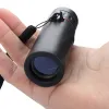 Télescopes Mini Pocket Monoculaire Scope Zoom Télescope Handy Optics Scope pour le camping en plein air Randonnée Voyage