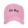 Ball Caps Oh Boy Baseball Cap Luxury Hip Hop Hats Женские мужчины