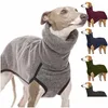 Vêtements pour animaux de compagnie à collier élevé pour chiens pour chiens moyens de gros chiens hivernaux pharaon hound great dane plots de mascotas fournitures dro dhlbz