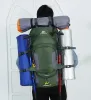 Ryggsäckar 60 liter ryggsäck utomhus sport camping ryggsäck resor bergsbestigning vandring ryggsäck vattentätt regntäcke ryggsäck