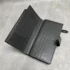 Wallets Authentic Crocodile Belly Skin Businessmen Large Bifold Wallet Clutch Purse Exotic Real Alligator Leather Male Long Card Holders