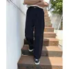 Garnitury męskie szary czarny garnitur Pants Men Mashing Social Mens Dress Korean luźne proste biuro nóg formalne spodnie m-2xl
