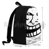 Backpacks Troll Pocket Outdoor Hiking Backpack Riding Climbing Sports Bag Troll Pocket Meme Rage Funny Happy Generalnadar Face