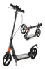 Nouveau scooter à deux roues City Fashion Adulte Design pliant scooter portable 3 Engrenages réglables Black Blanc Roueur 120kg5469714
