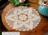 Набор из 4 100 хлопковой ручной работы 12039x12039 Crochet Hollow Design Plactemats 30cmx30см для мытья настольная настольная отделка для wyda9904055