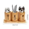 COLCINE PER SCARICATO SET CROCK SET BAMBOGI BAMBOGLIO STRUMENTO STRUMENTO FORCHIO E CONTENITORE SPOON