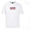 T-shirt de créateur de luxe LEXE CHIRT CHIRT IMPRIMÉ CHEPTEUR BRANGE DE MODE BRANGE DE MODE TOP T-shirt Unisexe Taille asiatique