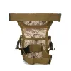 Pacote as táticas de armas da cintura militar da cintura militares para homens para masculino à prova d'água da parte utilitária da coxa da bolsa multiuso cinto de quadril YB25
