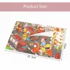 3D Puzzles Economy 30 -stycken Montessori 3D Pussel Cartoon Animal Wood Jigsaw Puzzle Board Game Education Toys for Children Gifts 240419