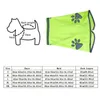 Vestuário para cães Roupas de colete refletivo de segurança Pet Alta visibilidade fluorescente para trabalho ao ar livre, andando, coletes de jaqueta respirável