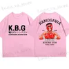 T-shirt maschile hajime no ippo kamogawa boxe t-shirt da uomo makunouchi takamura kgb abbigliamento t-shirt grafico harajuku abbigliamento t240419