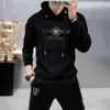 2024 Luxury Designer Men Kvinnor Dance Sweatshirt With Hood The Cotton Wreath Hoodie Fashion Hip Hop Man Top Quality Overdimased Hooded Man Sweatshirts Storlek M-4XL