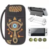 Fälle 7 in 1 Kit Hülle für Nintendo Switch OLED -Modell Tragen Reisetasche mit Grip Cover Switch OLED CONSOL JOYCON GAME Accessoires