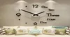 Acrylique Grand mur mural Autocollant moderne Design Salon 3D DIY Quartz montre silencieux Mouvement Home Decor Horloge Q1904298427939