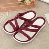 Модные летние плоские ботинки женские сандалии пляж корейский каблук повседневные женские тапочки с песочными каблуками Flip Flop 240228