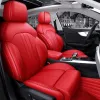 Custom Fit Car Accessories Seat Covers For 5 Seats Full Set Top Quality Leather Specific For Audi Q3 Front and Rear Seats